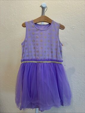 Egg Purple Tulle Princess Dance Costume Dress